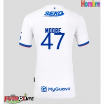 Camiseta Rangers Mikey Moore #47 Visitante Equipación 2025-26 manga corta